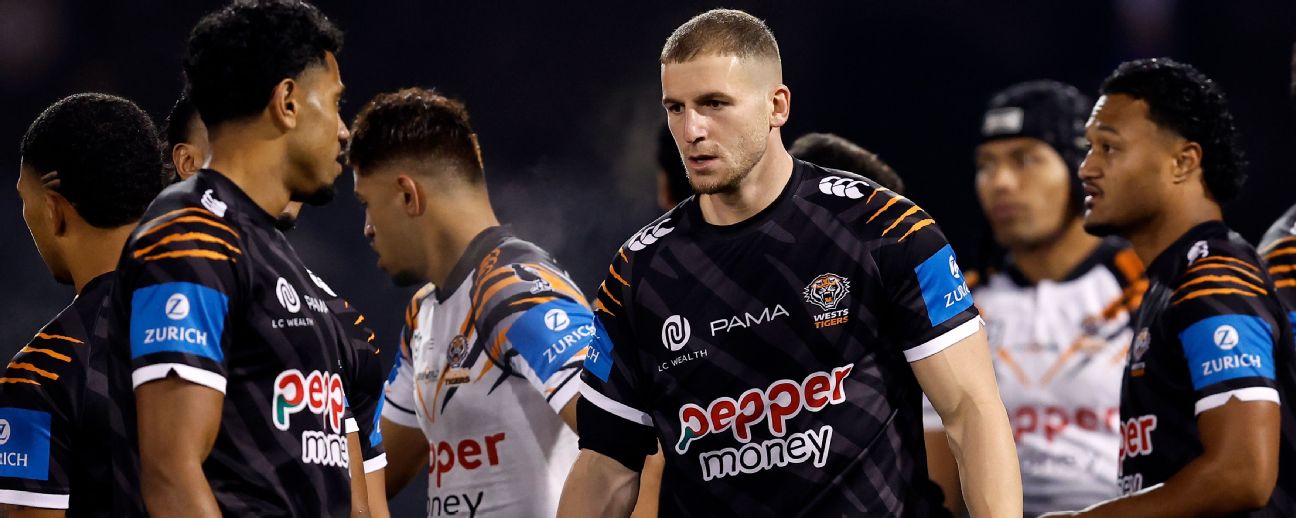 Adam Doueihi ruled himself out of Wests Tigers' must-win game against Canberra. — Article image accompanying Tiger earns recall after refusing to play lock on WagerUp Sports News. Adam Doueihi ruled himself out of Wests Tigers' must-win game against Canberra. — Article image accompanying Tiger earns recall after refusing to play lock on WagerUp Sports News.