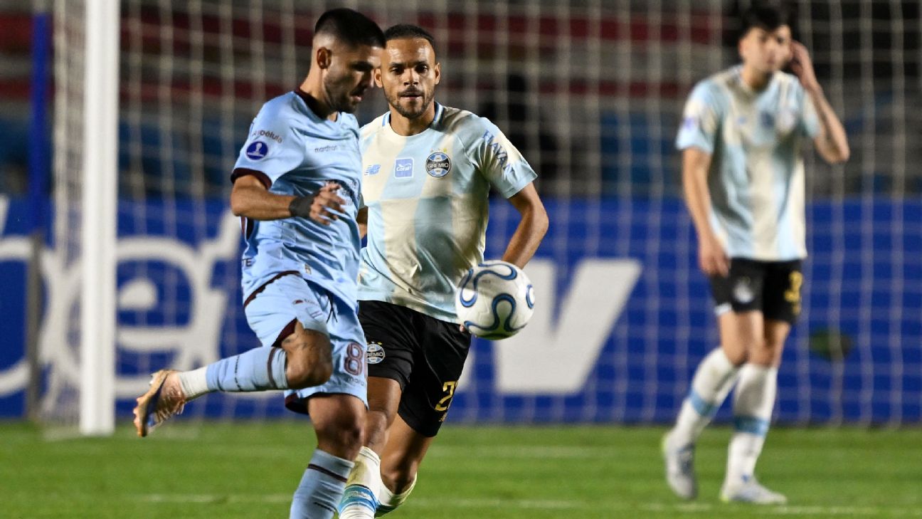 Grêmio sofre na altitude, perde para o Bolívar e se complica na Sul-Americana