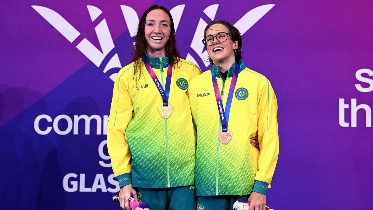 espn.com - AAP - Swim stars set tone for Australia with golden haul at Commonwealth Games