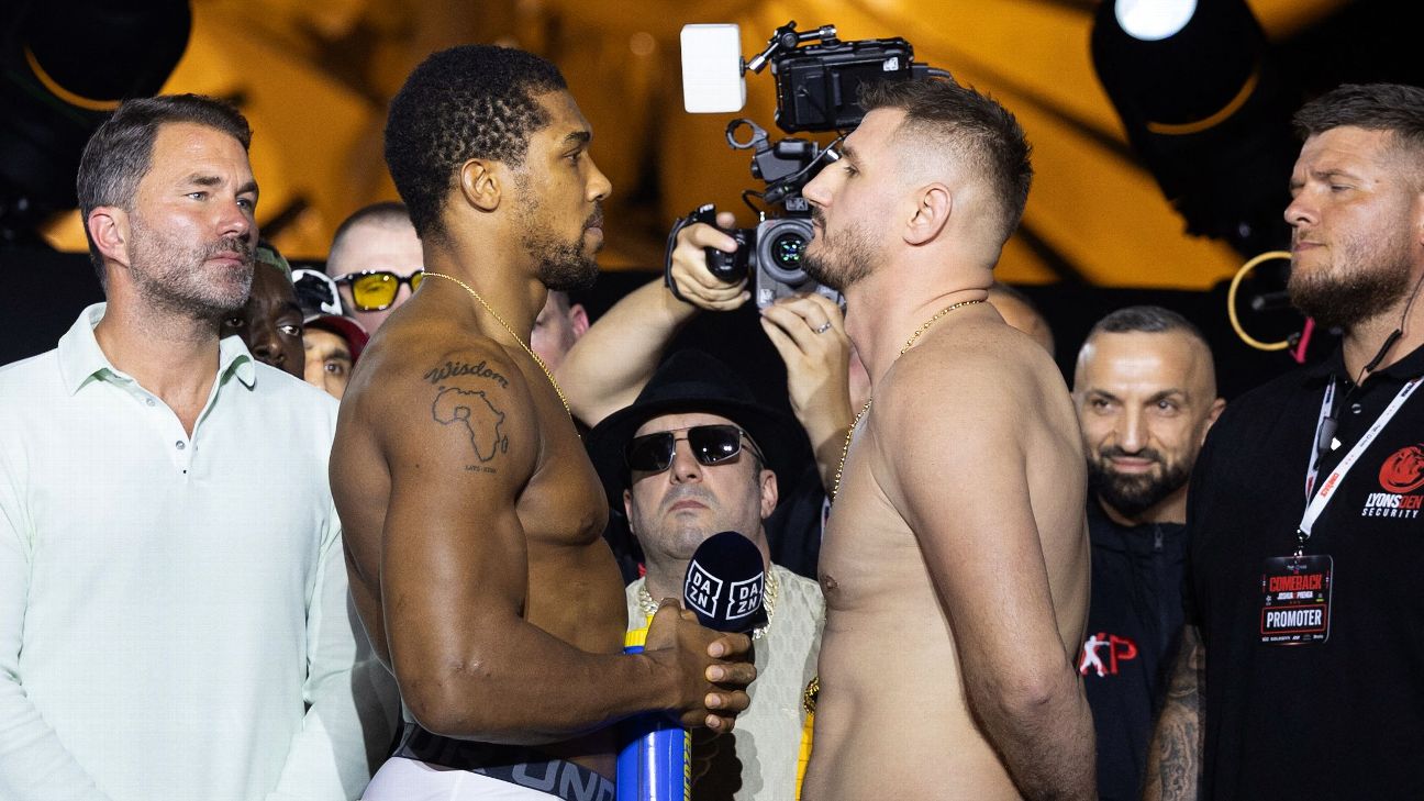 Anthony Joshua KOs Kristian Prenga: Results, analysis - as it happened