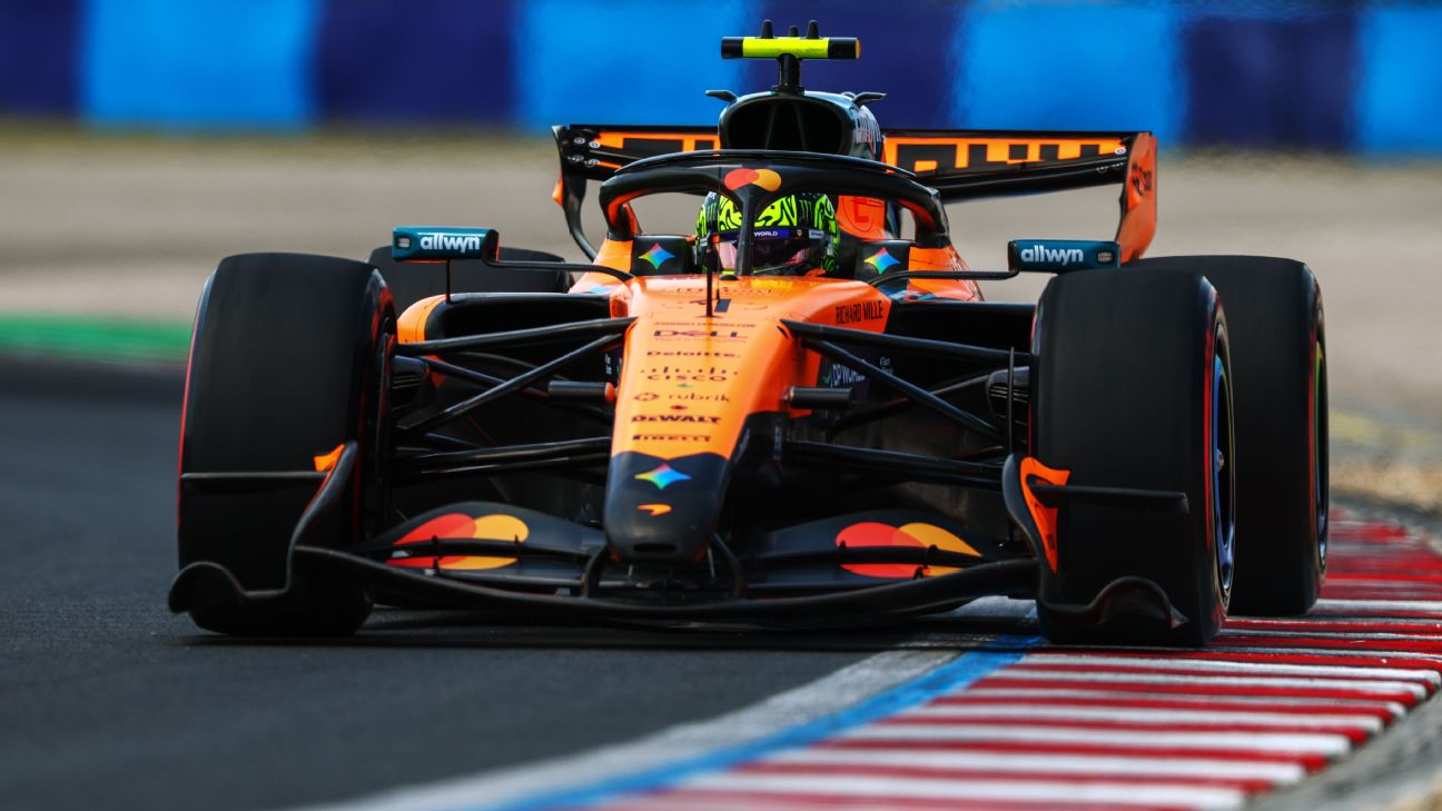 Lando Norris quiere dar el gran golpe en Hungría - ESPN