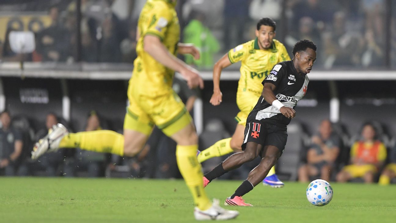 Vasco busca empate com Mirassol, é vaiado e segue na zona de rebaixamento do Brasileirão