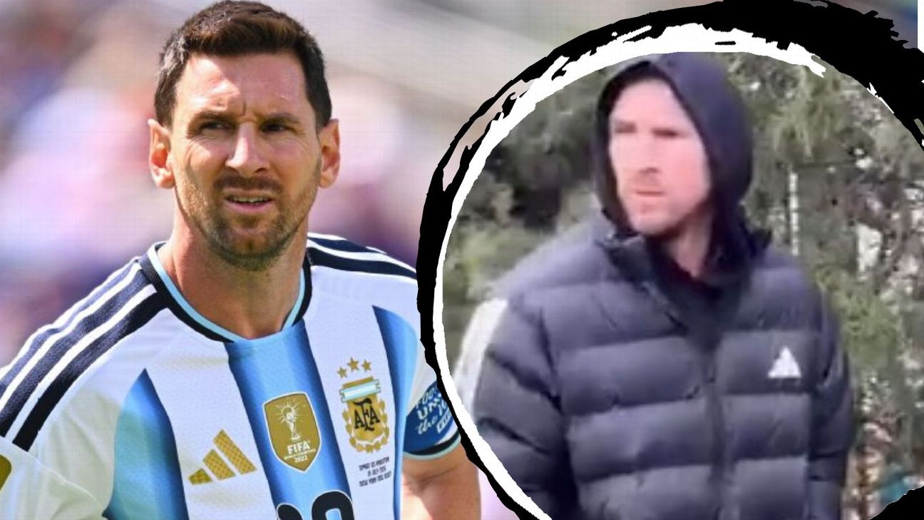 Messi se 'disfarça', vai a jogo na Argentina, mas é reconhecido e gera comoção