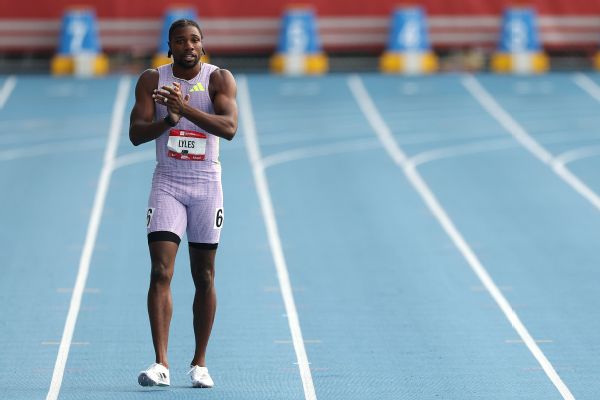 Article image accompanying Noah Lyles pulls up for rare loss in 200m at U.S. nationals on WagerUp Sports News. Article image accompanying Noah Lyles pulls up for rare loss in 200m at U.S. nationals on WagerUp Sports News.