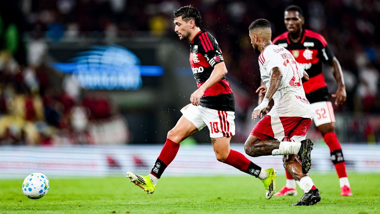 Internacional x Flamengo: onde assistir ao vivo, horário, palpite e prováveis escalações do jogo do Brasileirão
