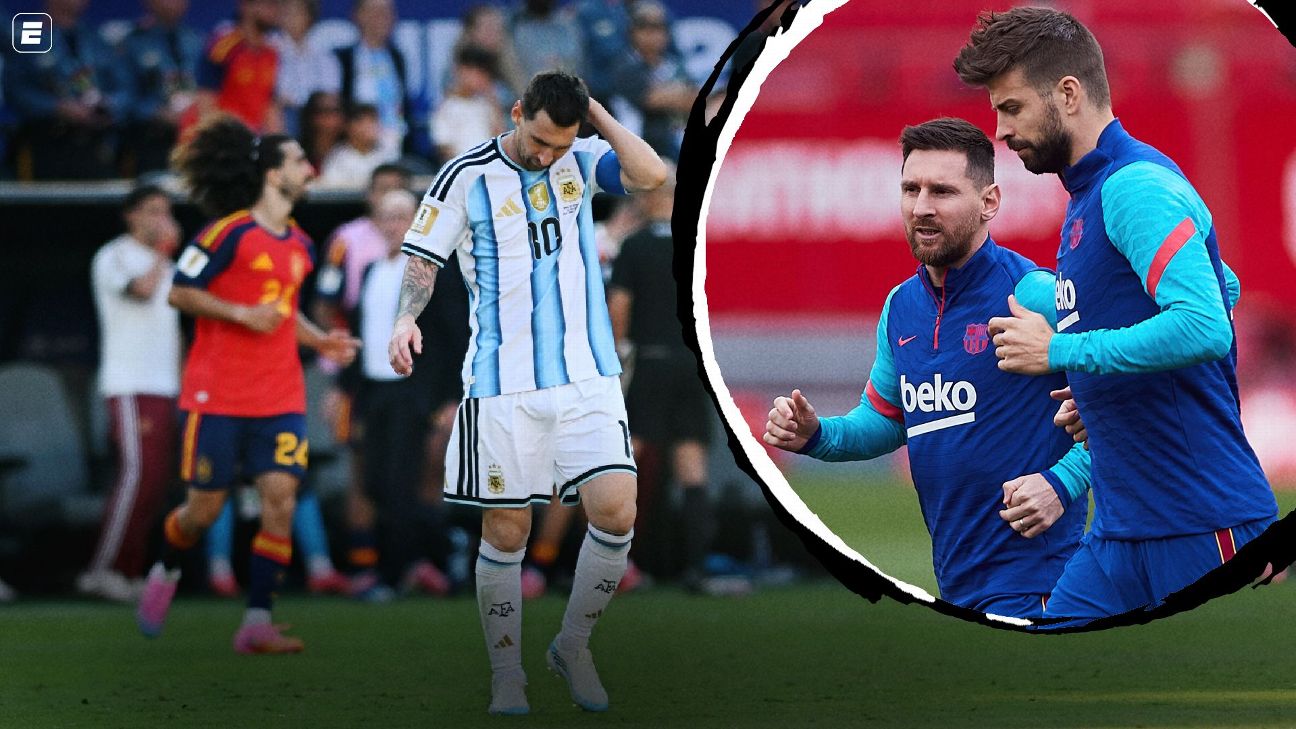 Campeão da Copa em 2010, Piqué vibra com novo título da Espanha e 'lamenta' por Messi: 'Tenho certeza que ficou orgulhoso'