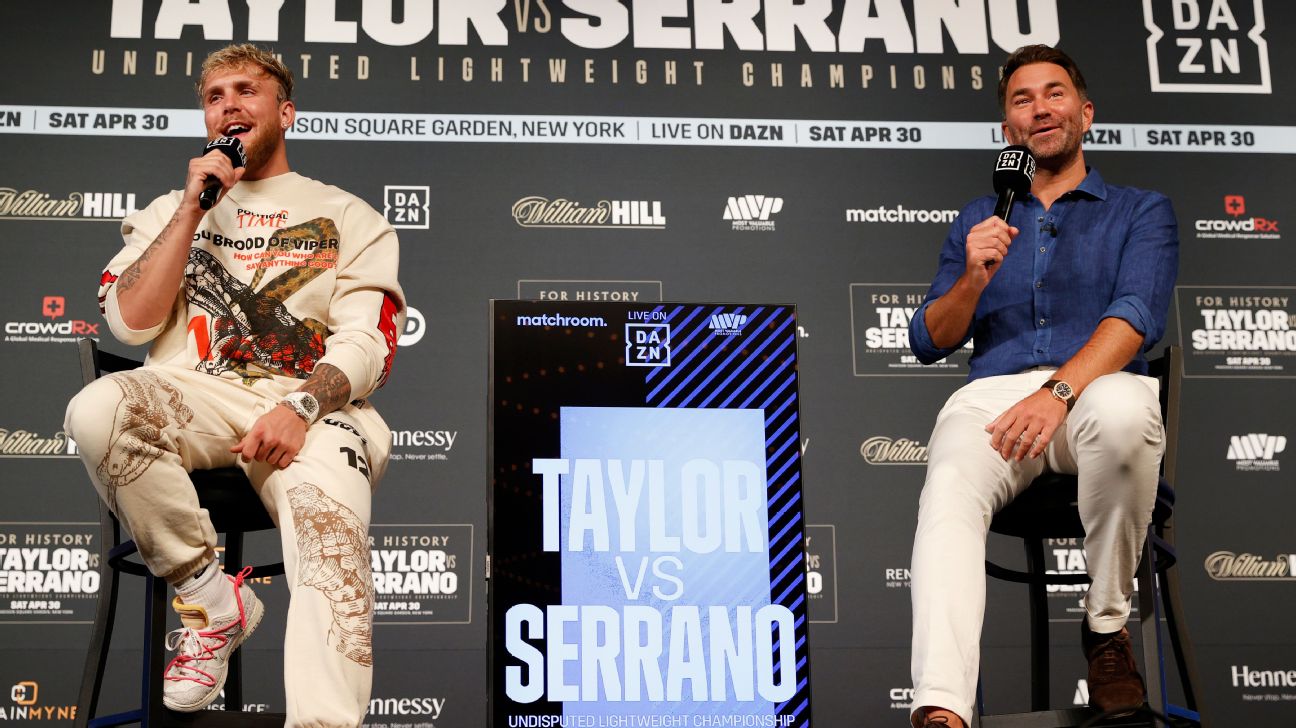 Paul's MVP, Hearn's Matchroom announce 'alliance'