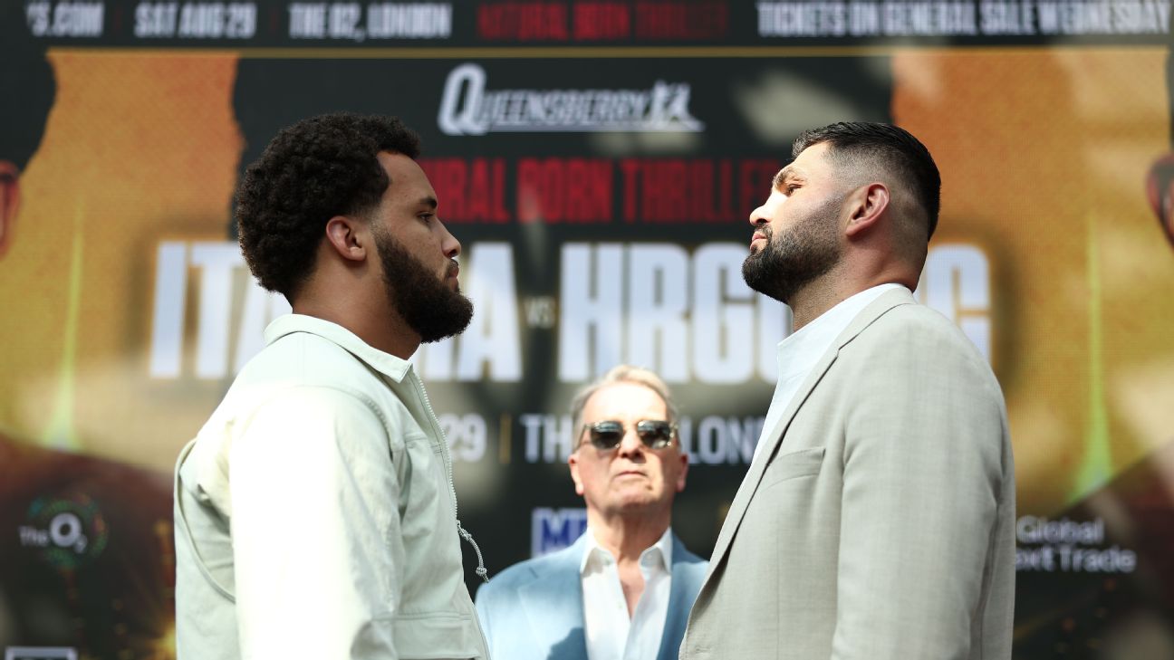 espn.com - Moses Itauma vs. Filip Hrgovic: How to watch in UK, ring-walk time, date, TV channel undercard