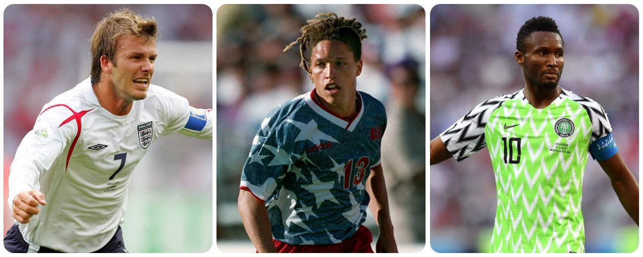 Have World Cup withdrawal? Enjoy the greatest kits in the tournament's history