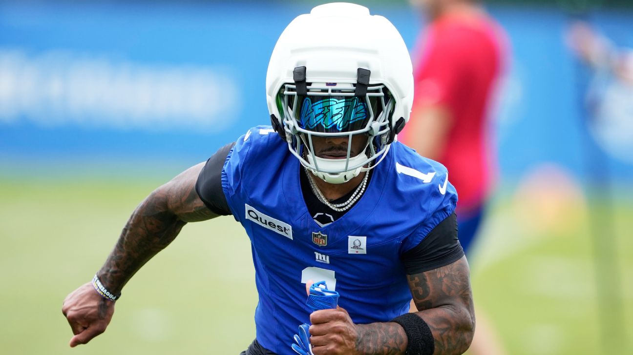 Giants' Nabers 'looked good' in 1st practice since knee injury — ESPN NFL thumbnail