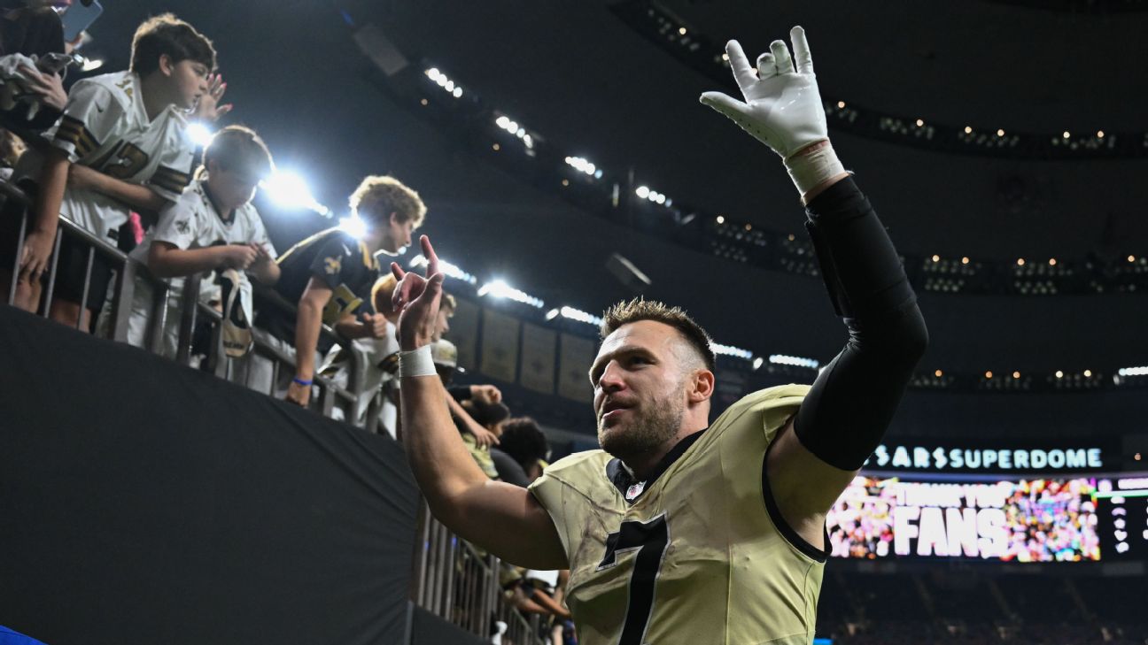 Versatile Taysom Hill not returning to Saints for 10th season