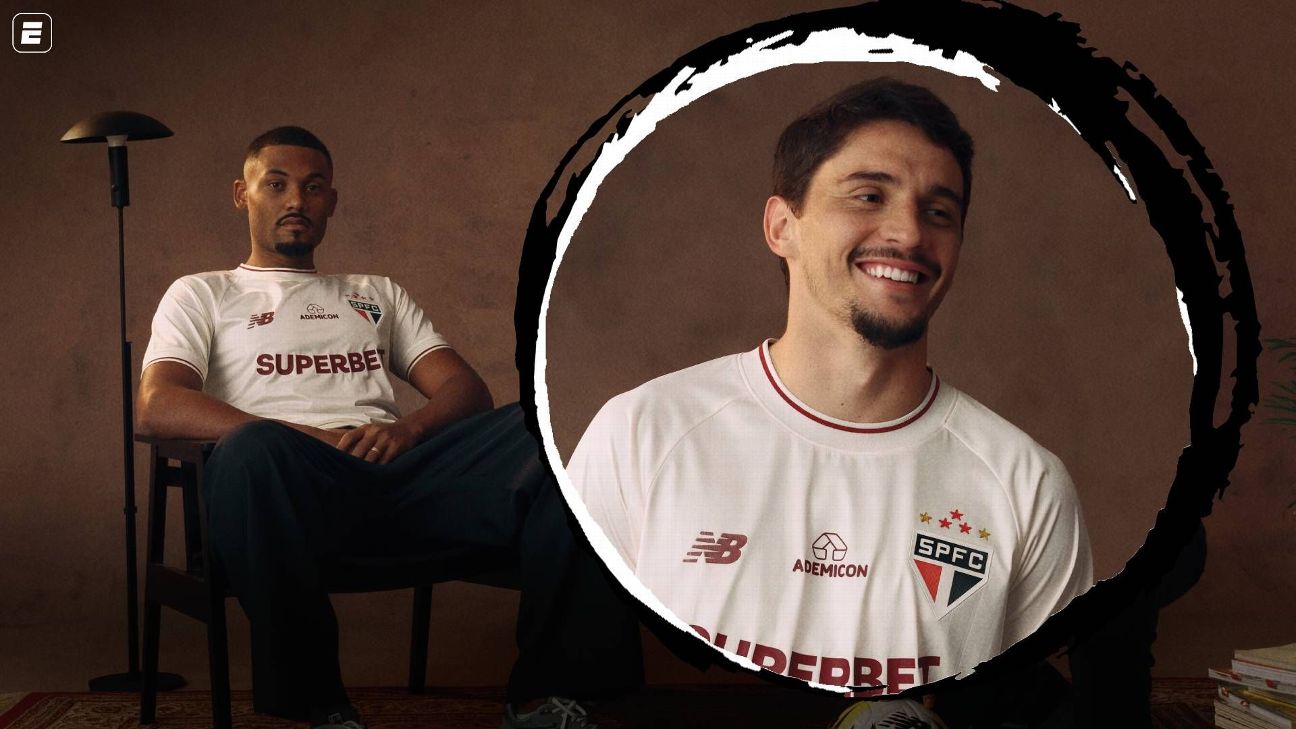 São Paulo divulga camisa nova para a temporada; veja o modelo