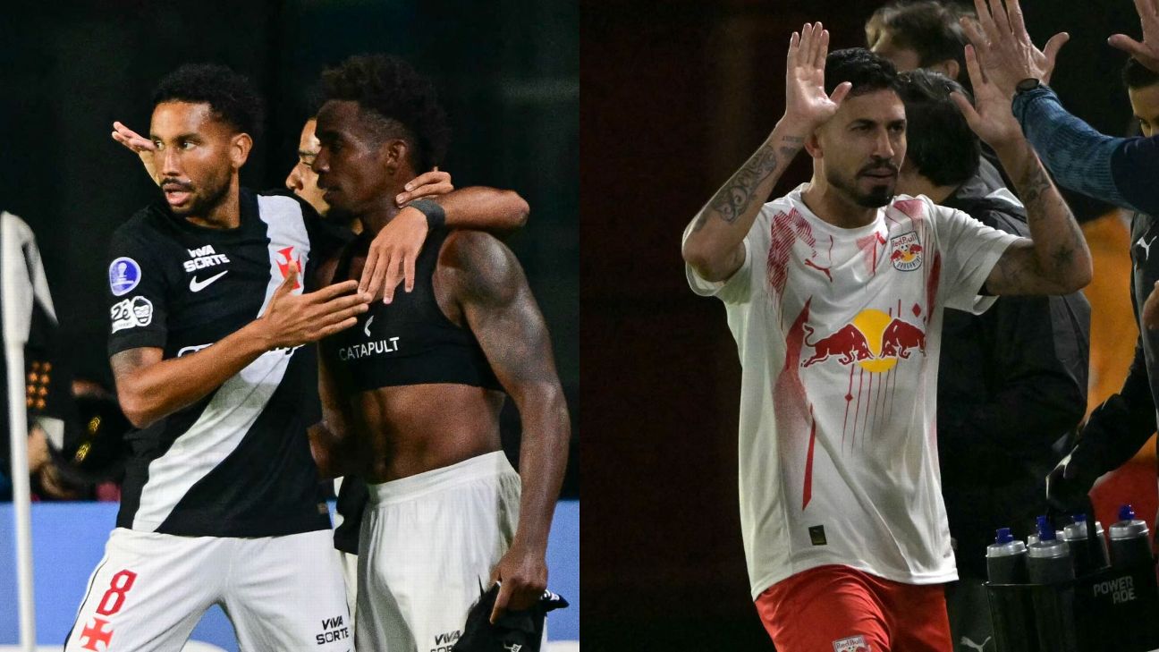 Como estão oitavas da Sul-Americana com Vasco e Bragantino classificados e quem Grêmio pode enfrentar se avançar