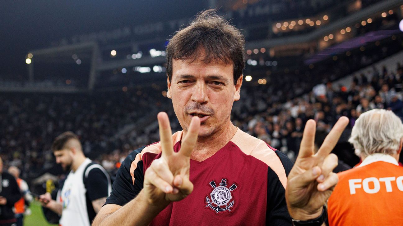 De olho no G4 do Brasileirão, Diniz tem no Corinthians o segundo melhor início da carreira; veja os números