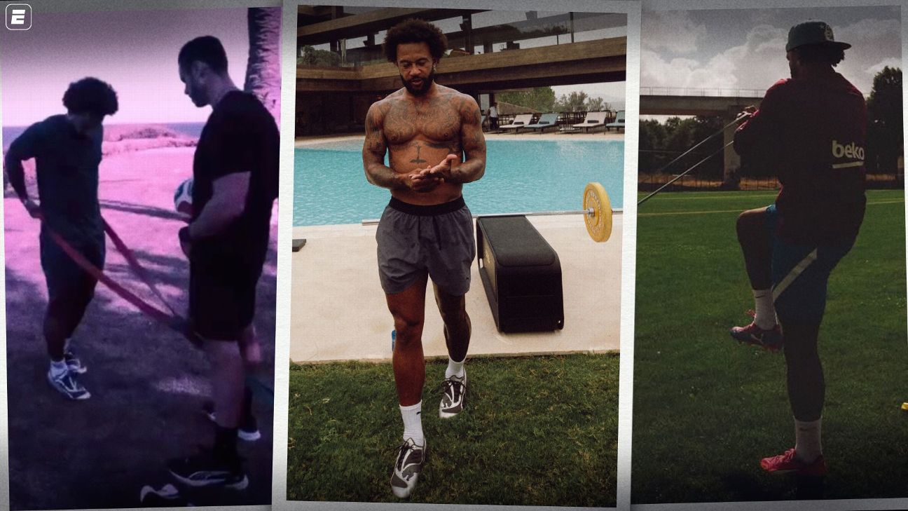 Do treino na areia aos trabalhos de força: como Memphis Depay 'adiantou' preparação nas férias para voltar ao Corinthians