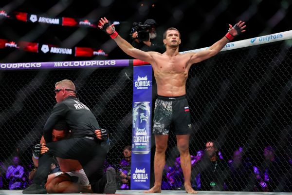 Nurmagomedov defends PFL title by TKO, jabs Paul over bigger pay