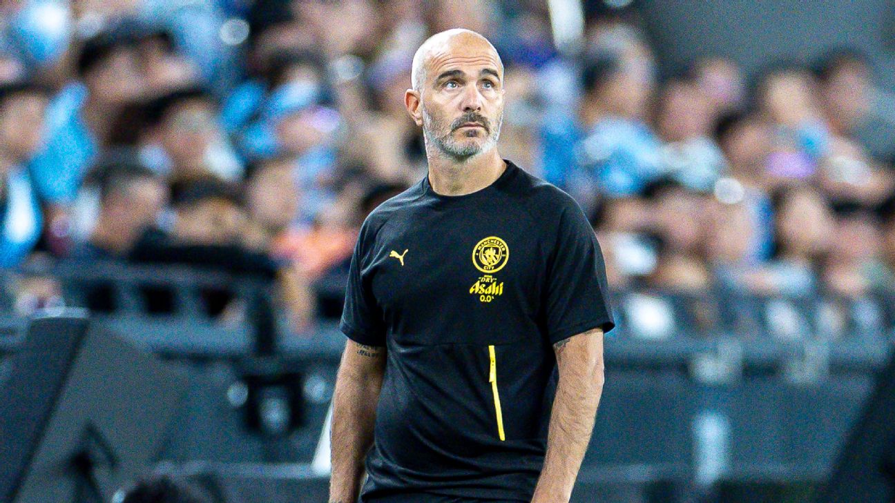 Manchester City perde para Inter de Milão nos pênaltis em amistoso na estreia de Maresca