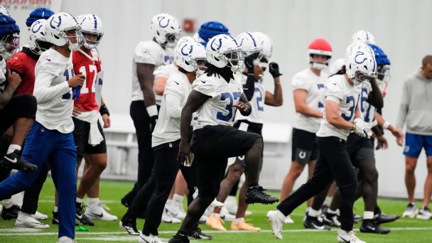 Colts Camp Notes Say Bet Big on Taylor, Wait on Jones