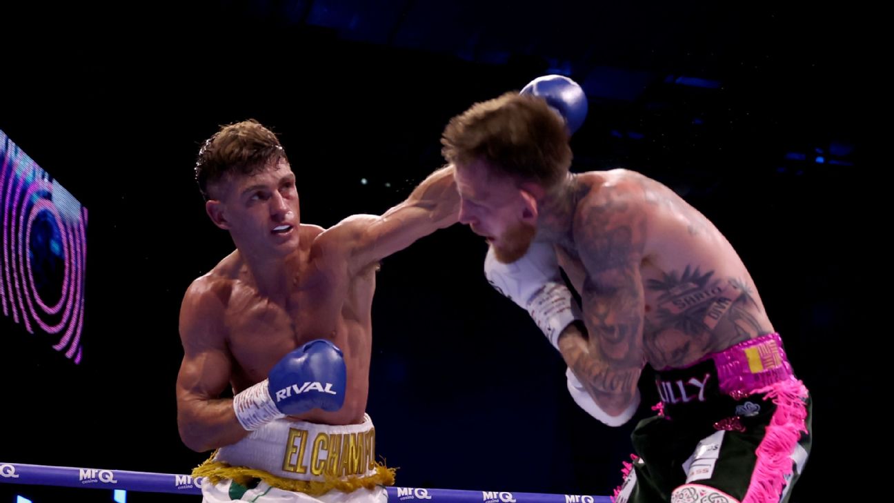 Boxer Reeves hospitalised after knockout
