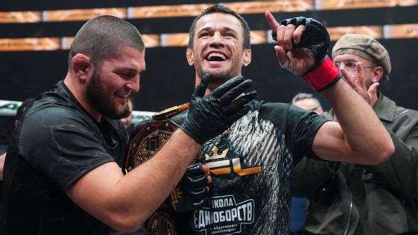 Nurmagomedov on the rise in MMA divisional rankings (sound familiar?)