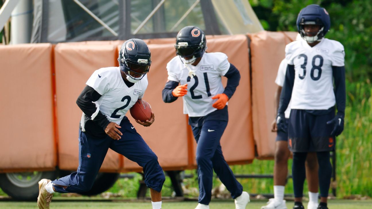 Chicago Bears 2026 training camp: Key battles and betting angles