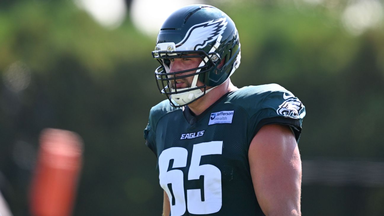 Eagles RT Lane Johnson enters season with farewell mindset