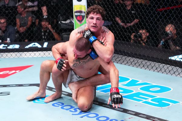 Salkilld submits Gamrot in first round at UFC Fight Night