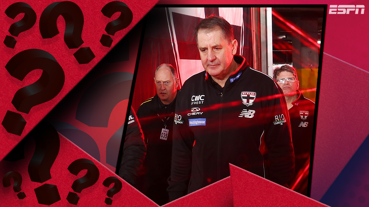 Is the Saints' season a fail if they don't play finals? It's time to react to this week's biggest talking point. — Article image accompanying AFL overreactions: St Kilda's season has been a failure on WagerUp Sports News. Is the Saints' season a fail if they don't play finals? It's time to react to this week's biggest talking point. — Article image accompanying AFL overreactions: St Kilda's season has been a failure on WagerUp Sports News.