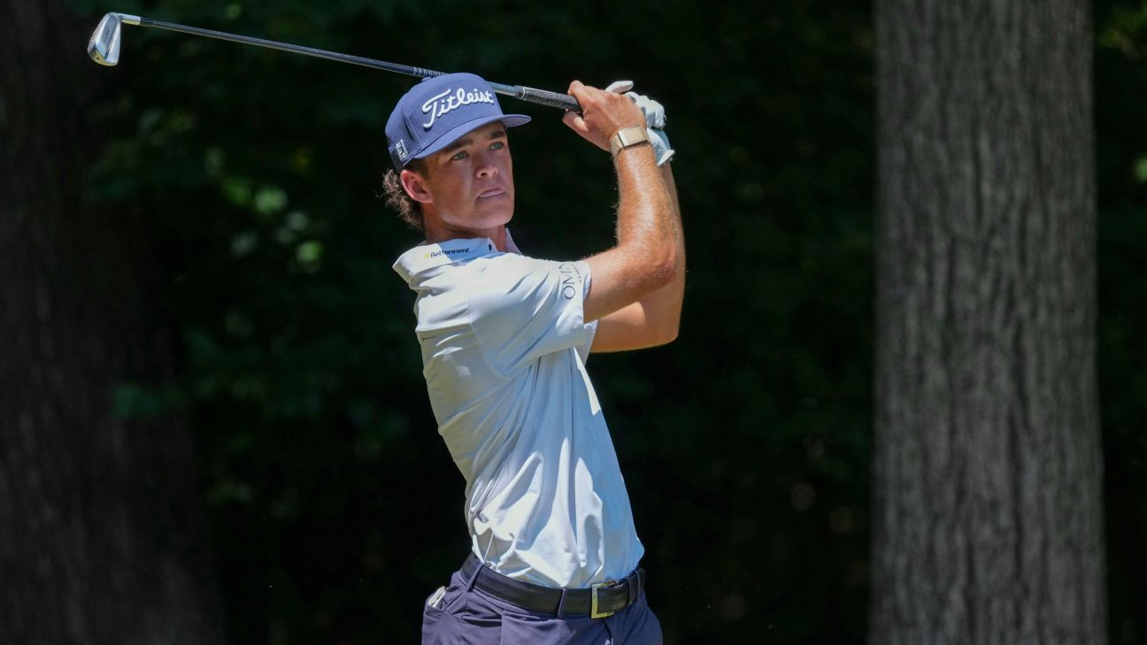 Jackson Koivun is currently No. 70 in the FedEx Cup standings. — Article image accompanying Jackson Koivun to play Skins Game with Thomas, Koepka, Clark on WagerUp Sports News.