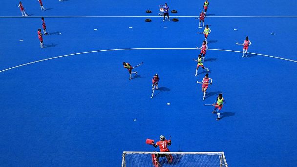 Indian women's team practices at SAI, Bengaluru — Article image accompanying Marijne looks to take India into the top tier again at FIH Hockey World Cup 2026 on WagerUp Sports News. Indian women's team practices at SAI, Bengaluru — Article image accompanying Marijne looks to take India into the top tier again at FIH Hockey World Cup 2026 on WagerUp Sports News.