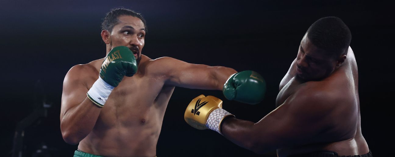 'Hardest I've been hit': Aussie hailed as future champ