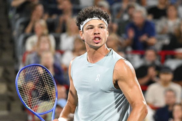 Article image accompanying Shelton repeats as National Bank Open champ without dropping set on WagerUp Sports News. Article image accompanying Shelton repeats as National Bank Open champ without dropping set on WagerUp Sports News.