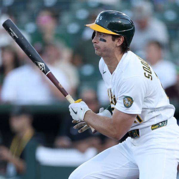 Los Athletics pierden a Soderstrom por lesión: problemas ofensivos en Oakland
