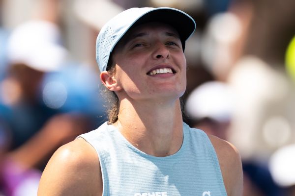 Article image accompanying Fresh off Toronto title, Iga Swiatek wins 1st match in Cincinnati on WagerUp Sports News. Article image accompanying Fresh off Toronto title, Iga Swiatek wins 1st match in Cincinnati on WagerUp Sports News.