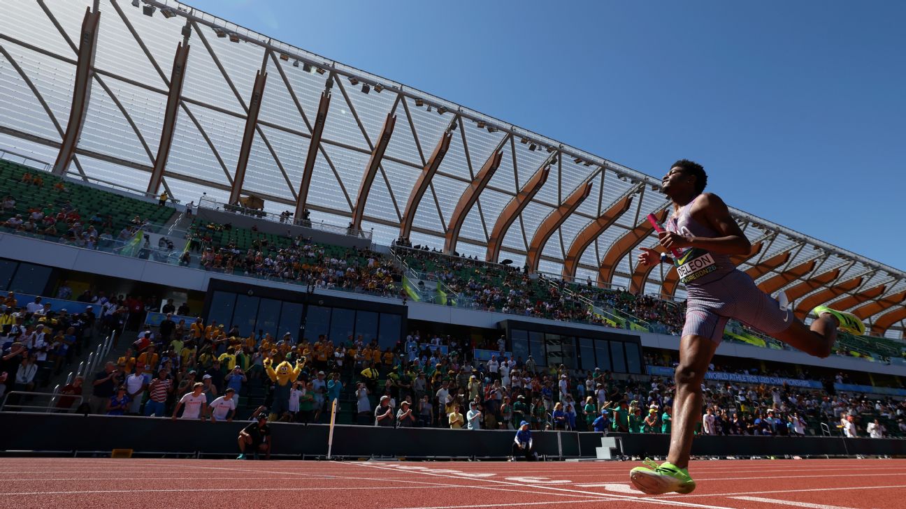 Article image accompanying U.S. 2028 track trials stay in Eugene ahead of L.A. Olympics on WagerUp Sports News. Article image accompanying U.S. 2028 track trials stay in Eugene ahead of L.A. Olympics on WagerUp Sports News.