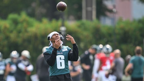 Los Eagles abren su campamento 2026 con preguntas por resolver en varias posiciones