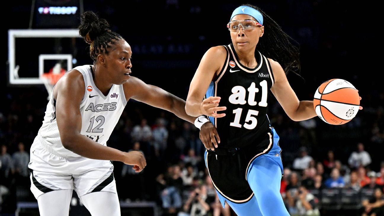 Article image accompanying Dream guard Allisha Gray (finger) questionable for Game 3 on WagerUp Sports News. Article image accompanying Dream guard Allisha Gray (finger) questionable for Game 3 on WagerUp Sports News.