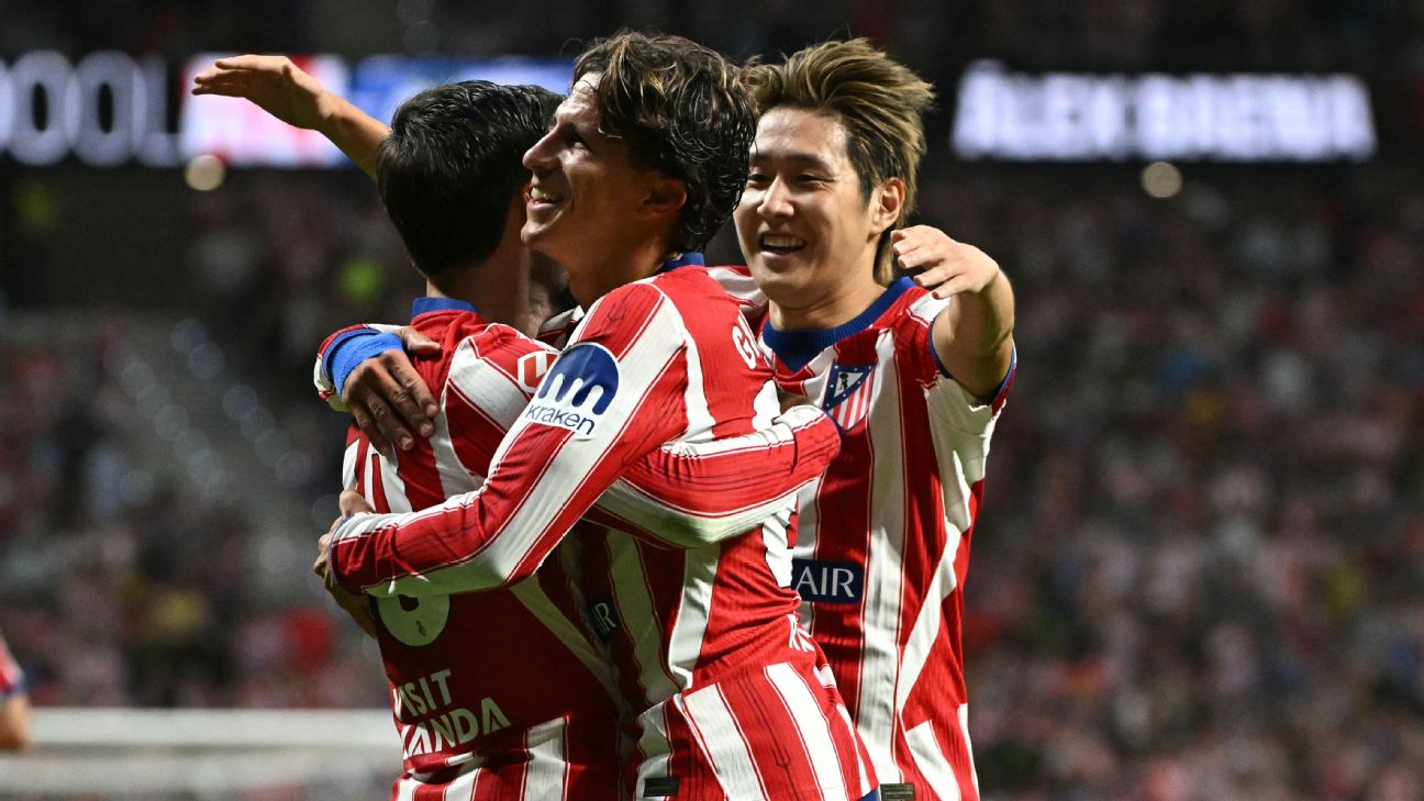 Lee Kang-In ยิงประตูในเกมเดบิวต์ พา Atlético Madrid ชนะ Málaga 2-0 เปิดฤดูกาล LaLiga รูปประกอบข่าวฟุตบอล
