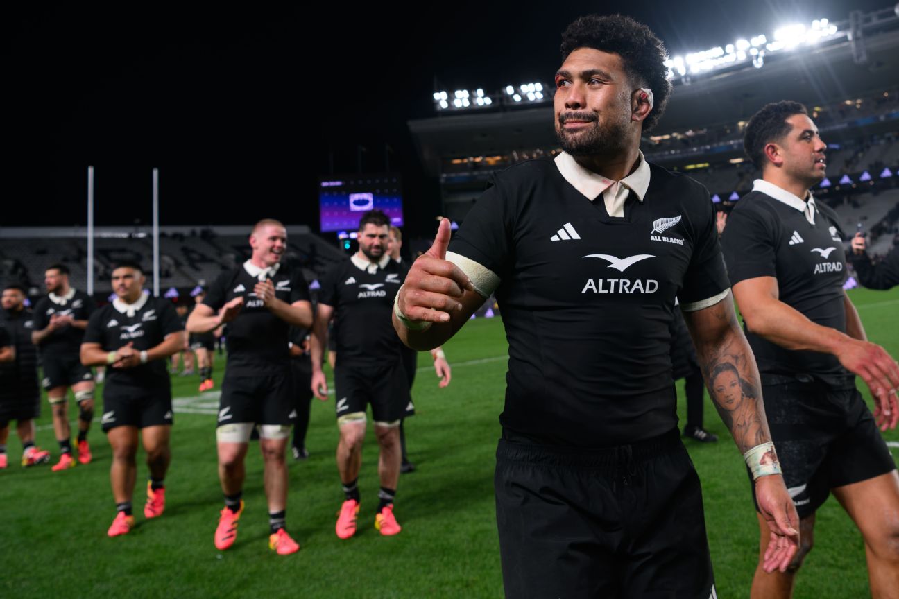 The Dave Rennie-coached, Ardie Savea-captained All Blacks are off to a perfect start, but will that continue against South Africa? — Article image accompanying Rennie's All Blacks are a world away from Robertson's -- but is that enough to stop Springbok rot? on WagerUp Sports News. The Dave Rennie-coached, Ardie Savea-captained All Blacks are off to a perfect start, but will that continue against South Africa? — Article image accompanying Rennie's All Blacks are a world away from Robertson's -- but is that enough to stop Springbok rot? on WagerUp Sports News.