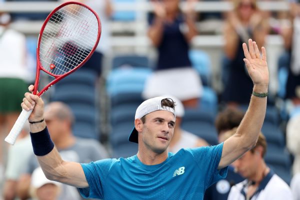 Tommy Paul rallied from a set down to beat French Open champion and top seed Alexander Zverev in a match delayed nearly 90 minutes by rain during the second set. — Article image accompanying Tommy Paul rallies to beat Alexander Zverev in Cincinnati on WagerUp Sports News. Tommy Paul rallied from a set down to beat French Open champion and top seed Alexander Zverev in a match delayed nearly 90 minutes by rain during the second set. — Article image accompanying Tommy Paul rallies to beat Alexander Zverev in Cincinnati on WagerUp Sports News.