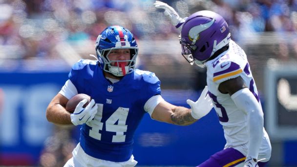 Giants Backfield Is a Fantasy Nightmare Right Now