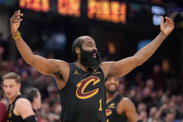 james harden cavaliers