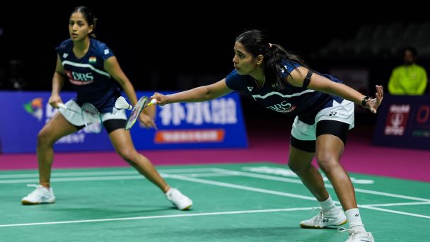 Treesa Jolly and Gaytri Gopichand. — Article image accompanying Mind, body, and soul: The making of Gayatri Gopichand and Treesa Jolly's Worlds medal on WagerUp Sports News. Treesa Jolly and Gaytri Gopichand. — Article image accompanying Mind, body, and soul: The making of Gayatri Gopichand and Treesa Jolly's Worlds medal on WagerUp Sports News.