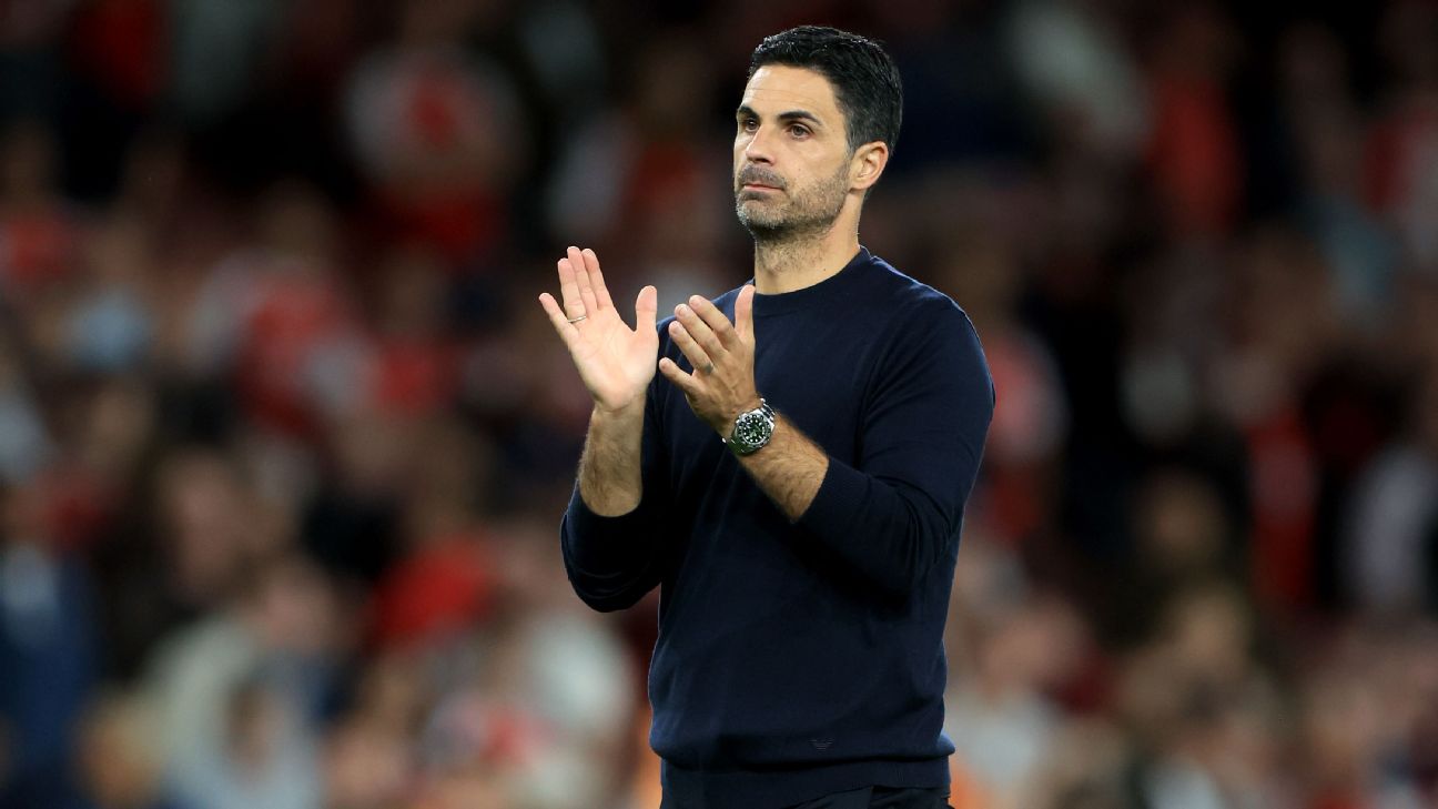 Mikel Arteta ลดกระแสอาการเจ็บ Bruno Guimarães หลังพลาดเกม Arsenal ชนะ Coventry City 3-0 รูปประกอบข่าวฟุตบอล