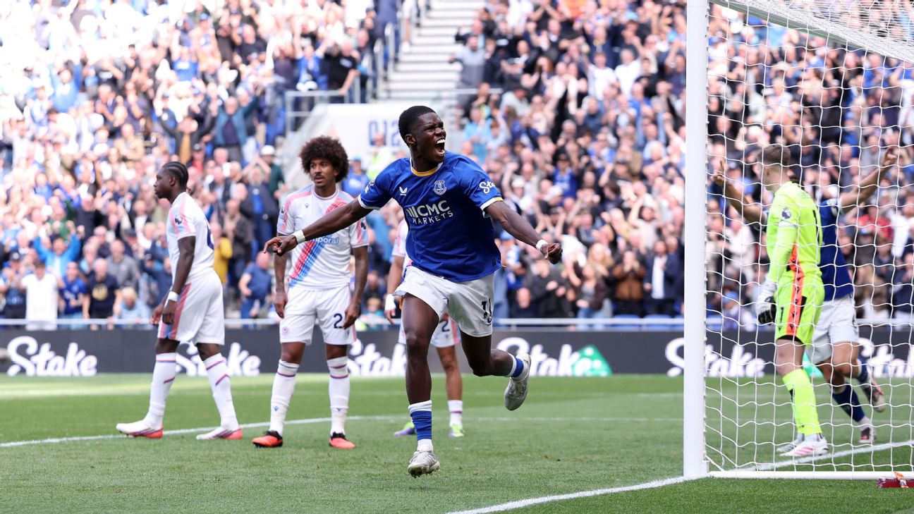 Everton เปิดพรีเมียร์ลีกชนะ Crystal Palace 2-0 Barry ยิงประตูแรกให้ทีม รูปประกอบข่าวฟุตบอล