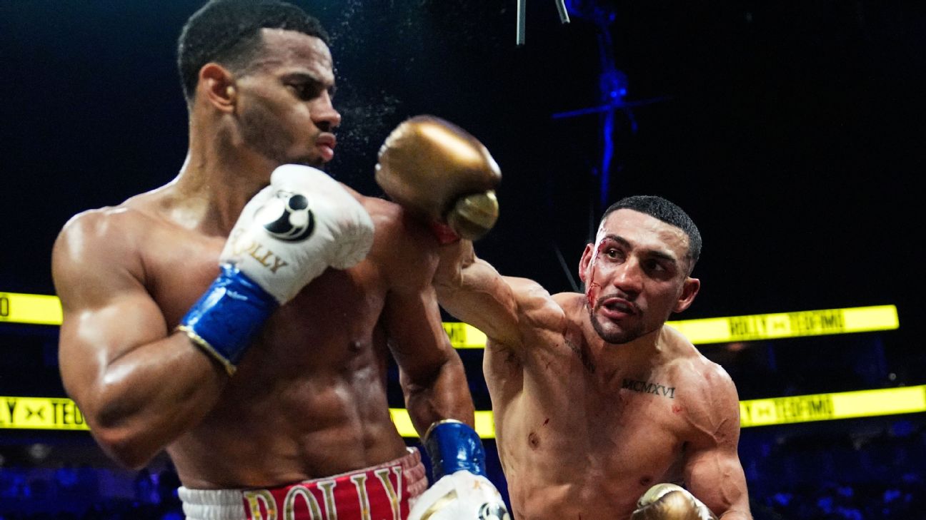 Lopez wrests Romero's title, now 3-weight champ