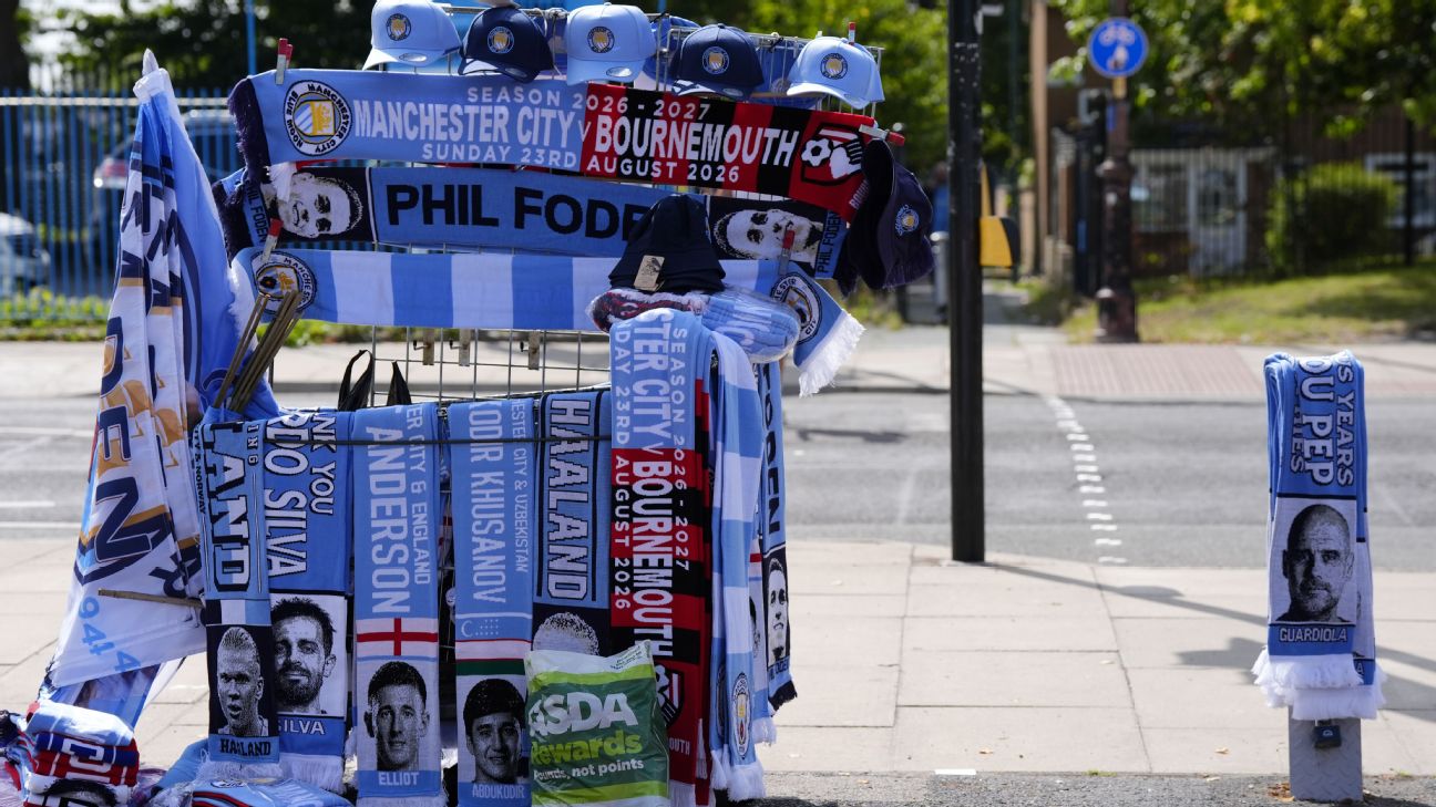 espn.com - Nathan Johns - Manchester City vs Bournemouth LIVE: Latest updates from Enzo Maresca's first Premier League game in charge