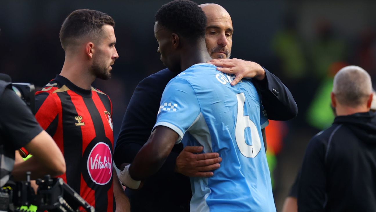 Maresca ชี้ Manchester City ต้องมีทางเลือกหลากหลายหลังจัด Marc Guéhi เล่นกลางเกมชนะ Bournemouth รูปประกอบข่าวฟุตบอล