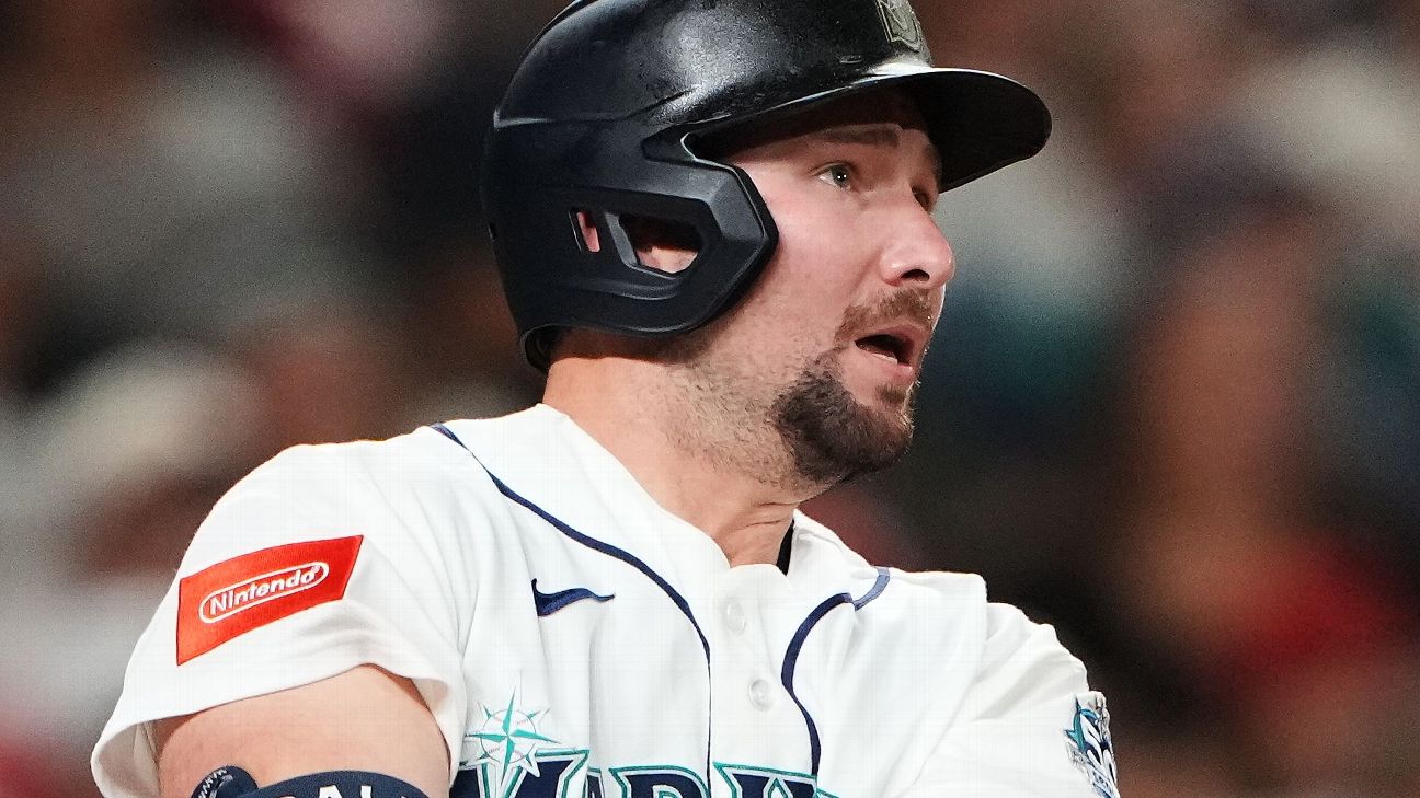 Cal Raleigh hits career-high 3 HRs as Mariners top Phillies - 6abc ...