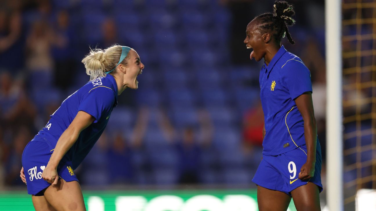 Chelsea เฉือน Real Sociedad 5-2 โอกาสลิ่วสู่รอบลีกเฟส UWCL หลัง Melvine Malard เหมา 2 รูปประกอบข่าวฟุตบอล